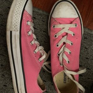Girls Pink Converse